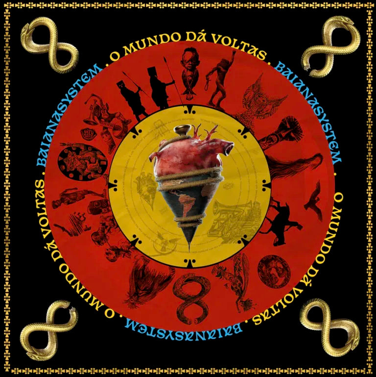 LP BaianaSystem - O Mundo Dá Voltas (Picture Disc - Edição alemã)