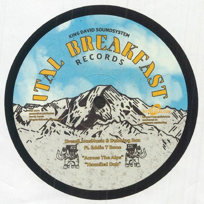 12" Dreadlionsmusic & Dubbing Sun feat. Eddie T-Bone - Across The Alps / Earthlinx - Sonic Implements