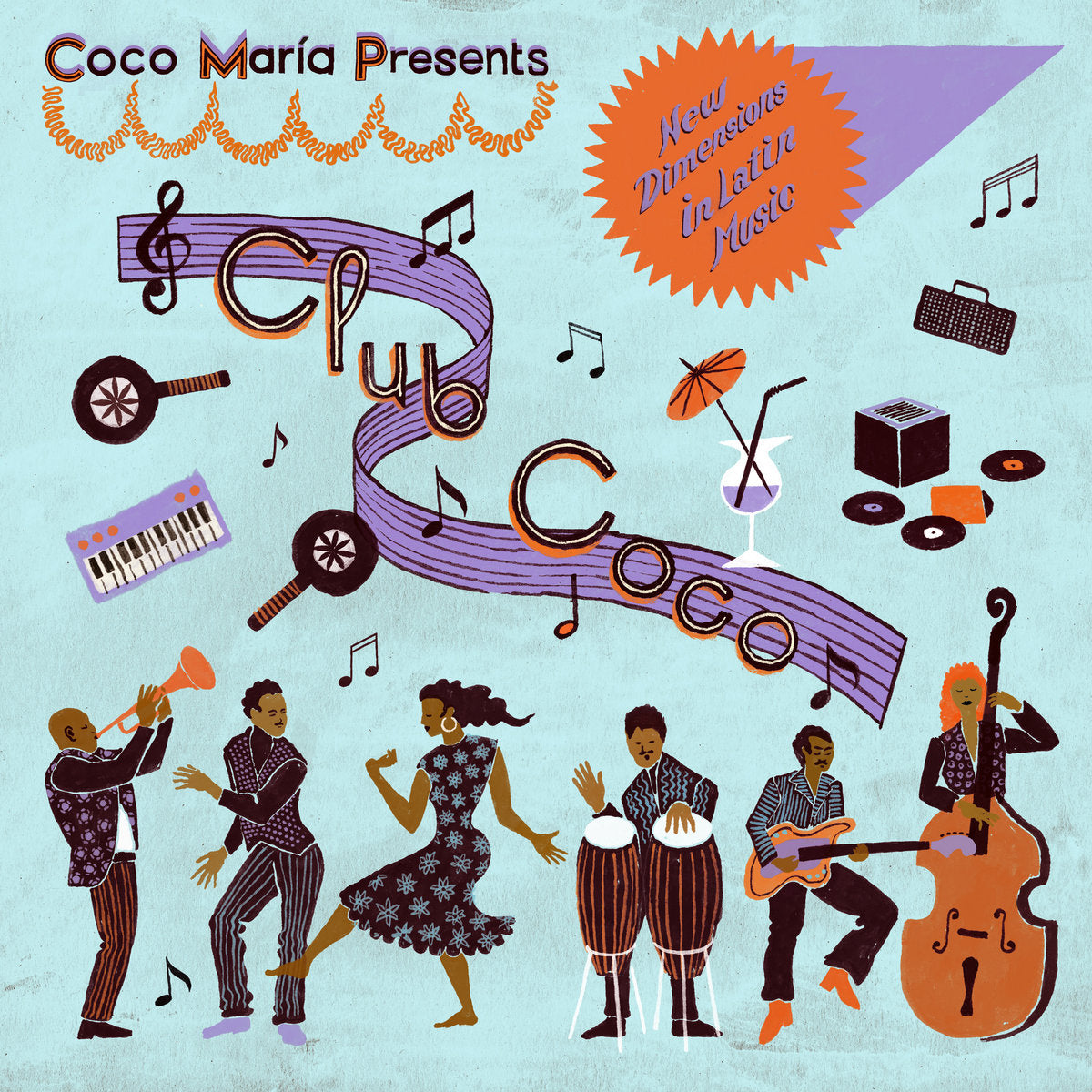 LP Vários - Club Coco (New Dimensions in Latin Music)