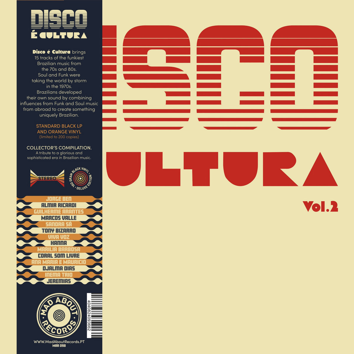 LP Vários - Disco É Cultura (Vol. 2)