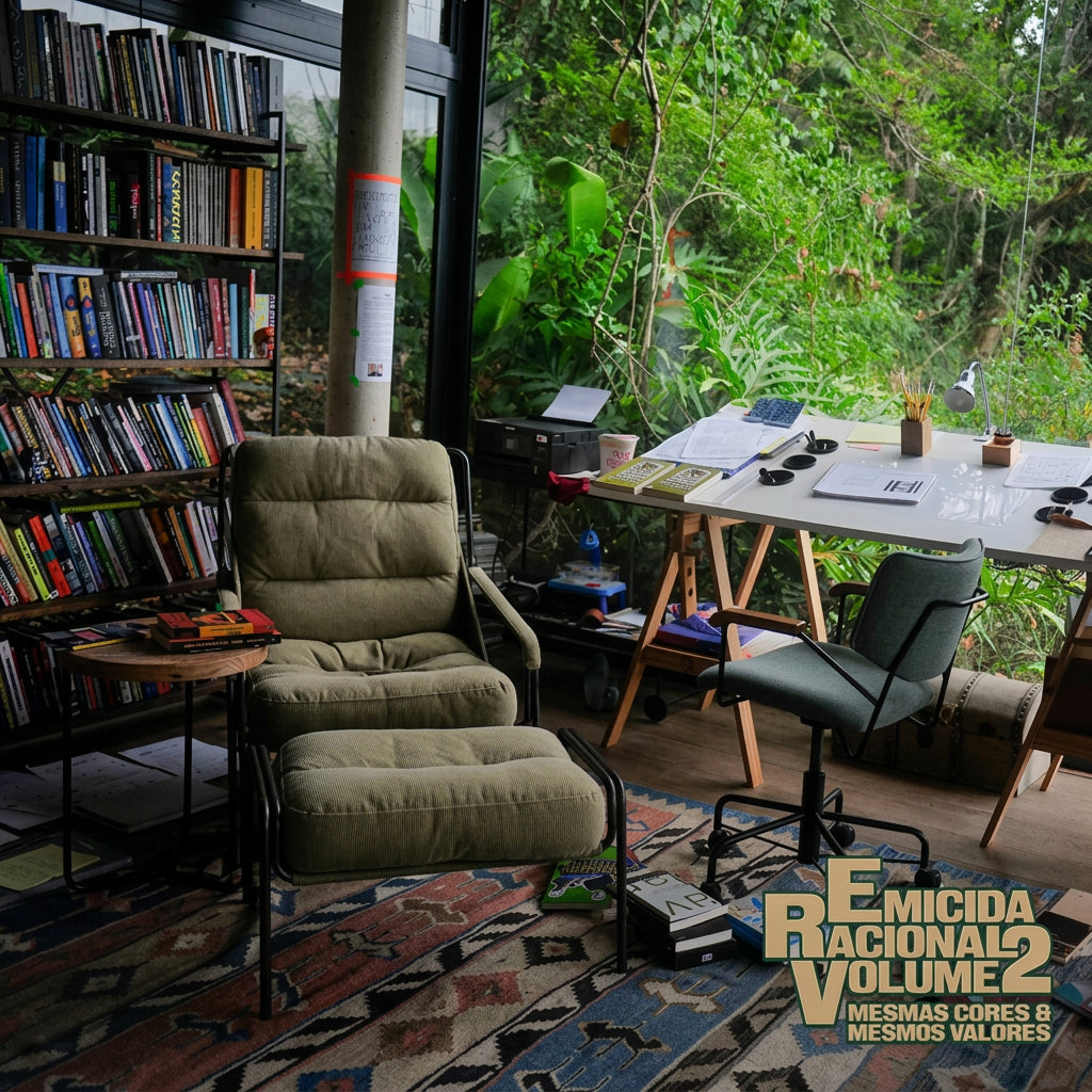 LP Emicida – Emicida Racional Volume 2 - Mesmas Cores & Mesmos Valores