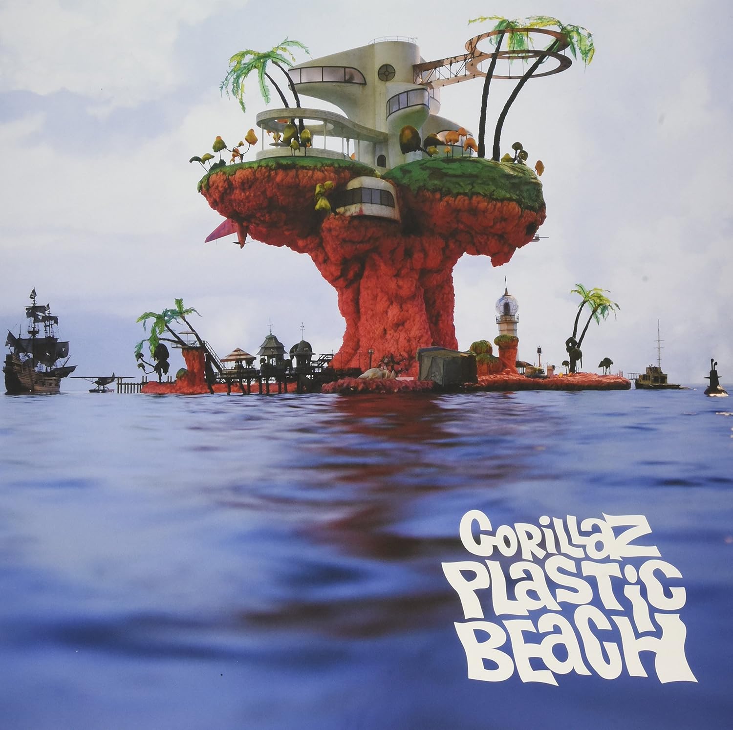 Lp Gorillaz - Plastic Beach